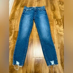 Paige verdugo Ankle medium rise zip up jeans size 29 - great condition